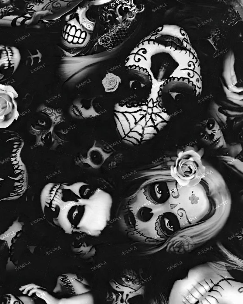 Sugar Skulls Chicas 23