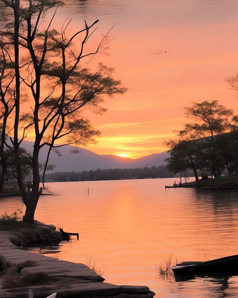 Sunset on the Lake 43