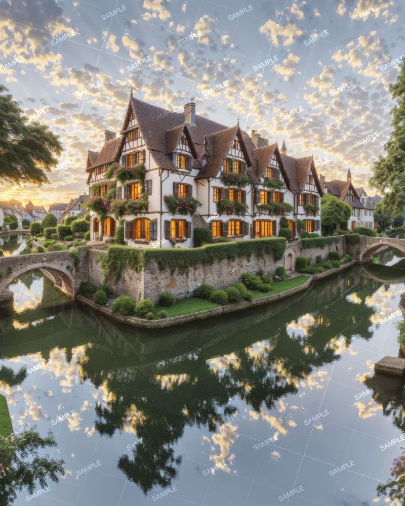 Swiss Chalet on a Canal 43