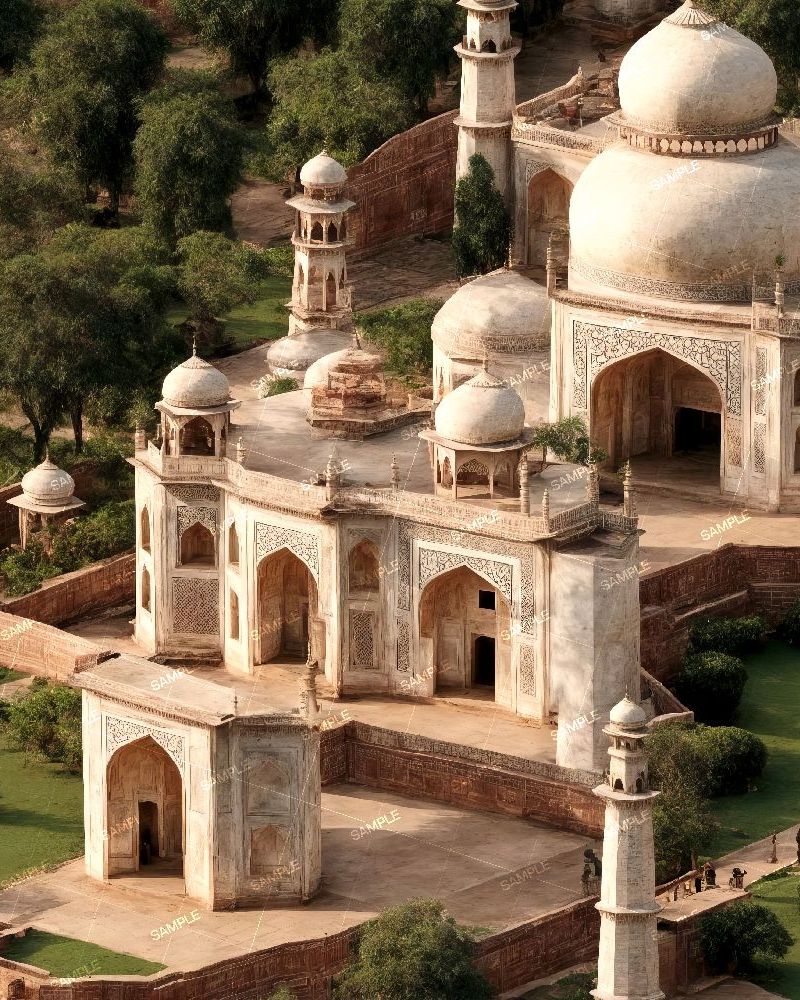 Taj Mahal Garden