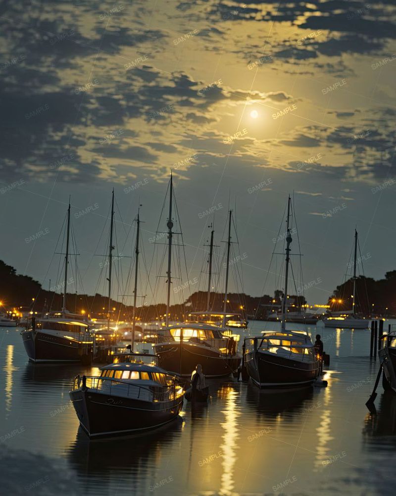 Tall Ships at Sunset 46
