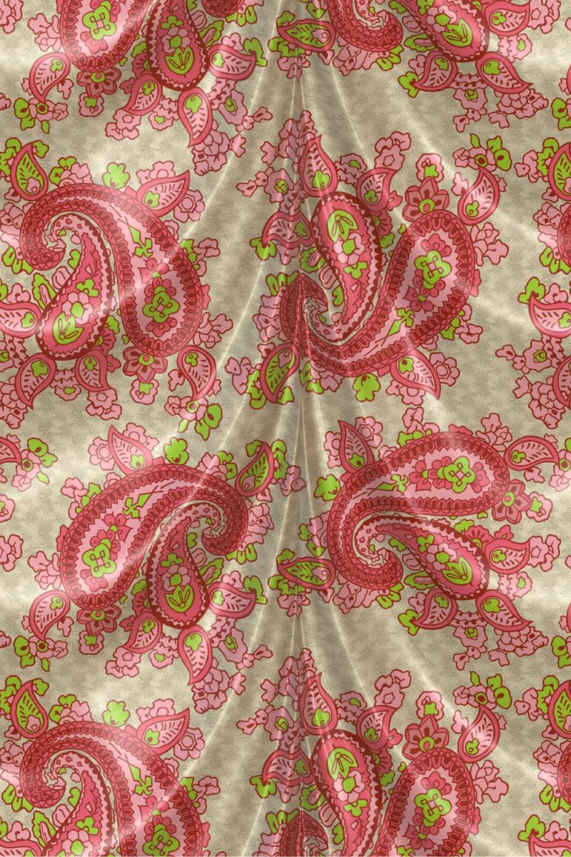 Telecaster Paisley Drapes