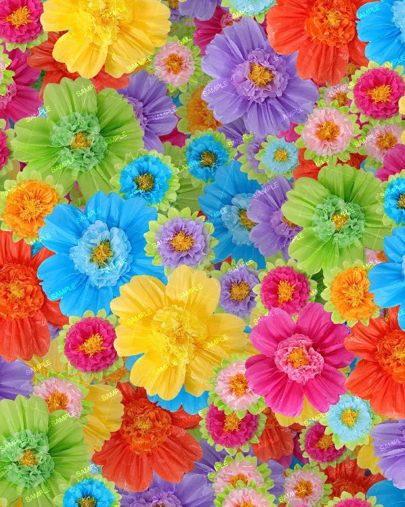 Tissue Paper Flowers