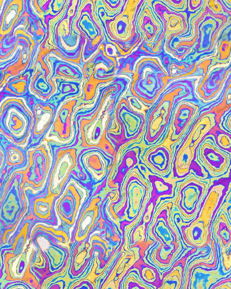Titanium Damascus Pattern