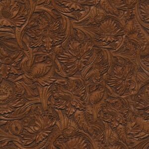 Tooled Leather 24 Varnished