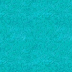 Tooled Leather Turquoise