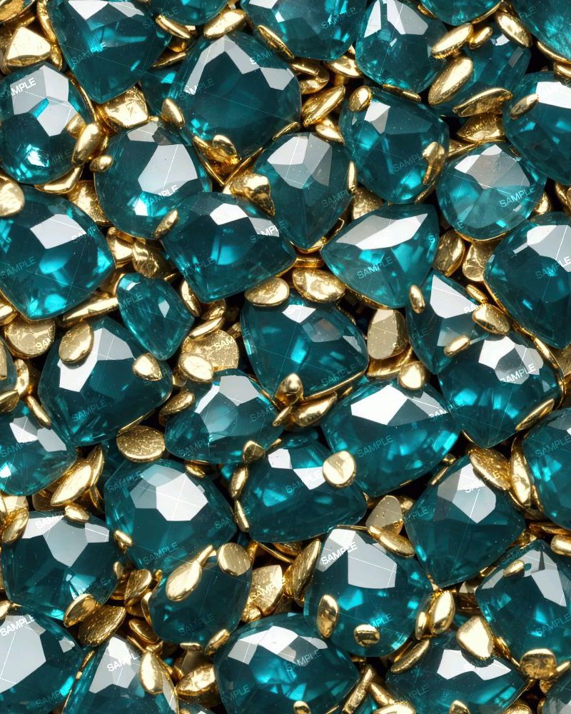 Topaz Gemstones and Gold Nuggets