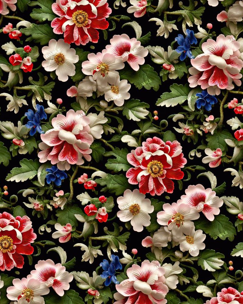 Traditional English Wallpaper Pattern 42