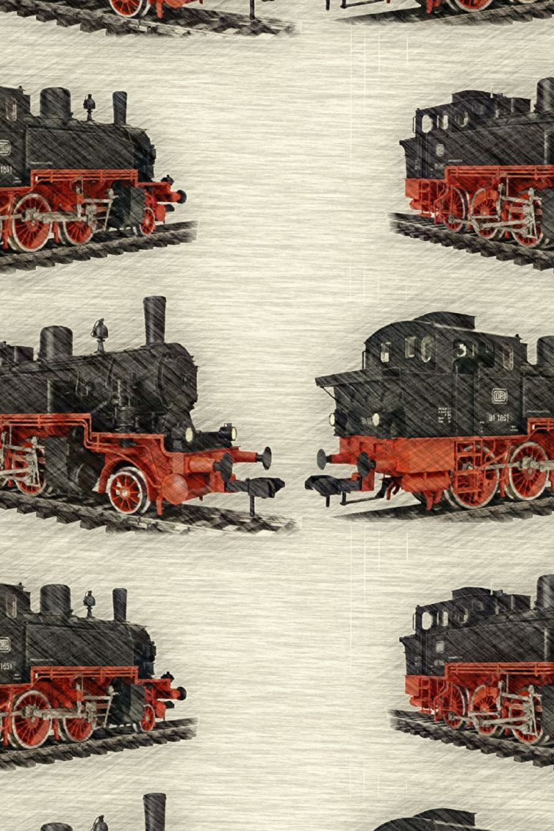 Train Engine No 17 23