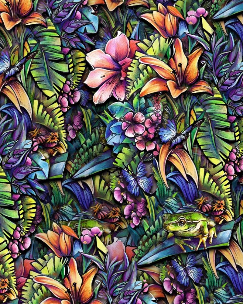 Tropical Frog