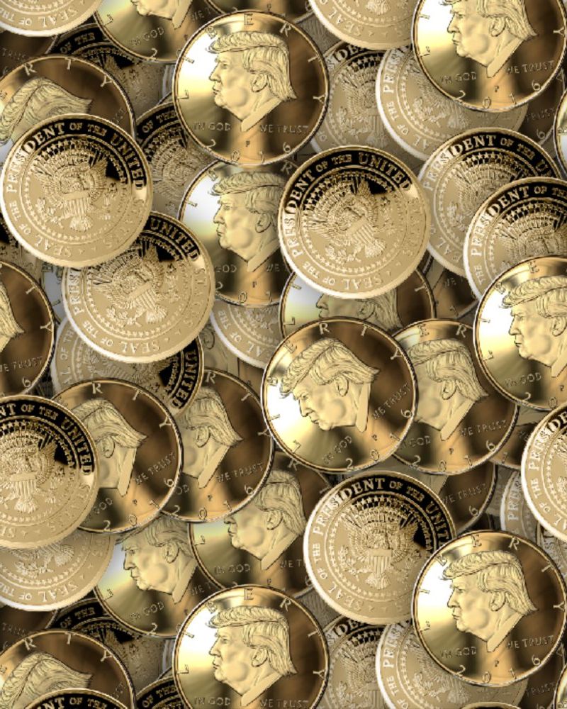 Trump Gold Coins 22