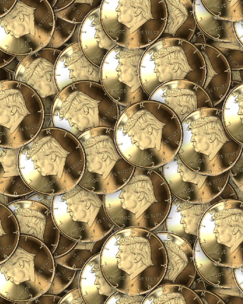 Trump Gold Coins 23
