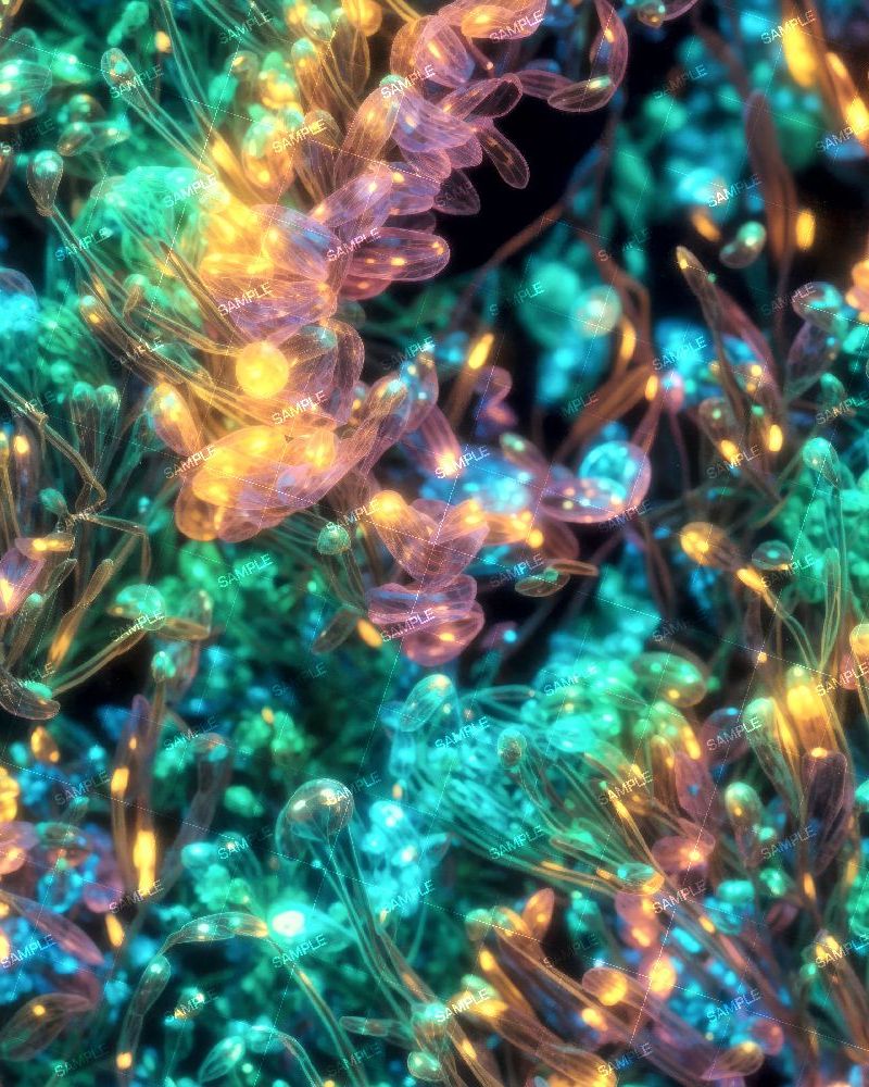 Undersea Glow Worms