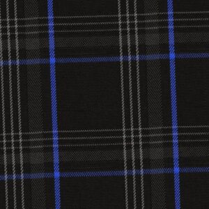VW Golf Black and Blue Tartan 23