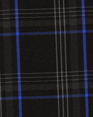 VW Golf Black and Blue Tartan 23