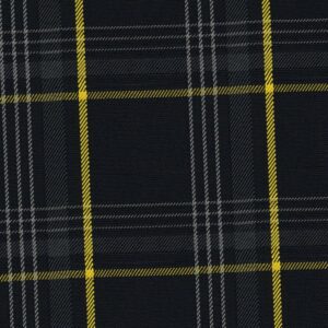 VW Golf Black and Yellow Tartan 23