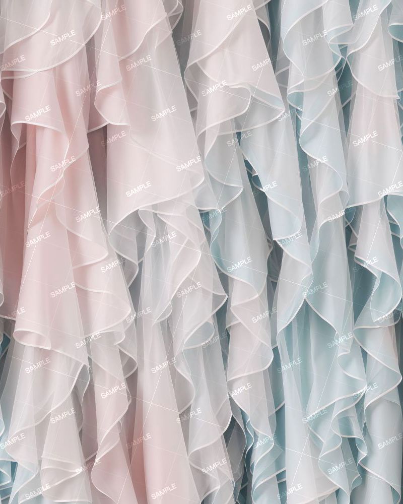 Veil Canopy Ruffles