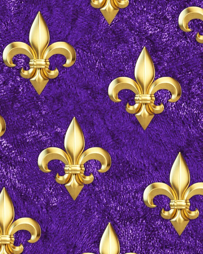 Velvet Fluer De Lis 24