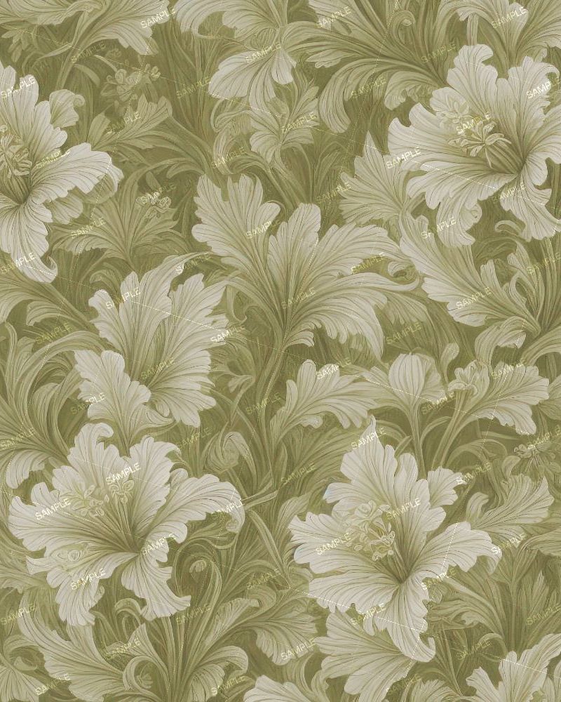 Victorian Acanthus Flower Illustration 59