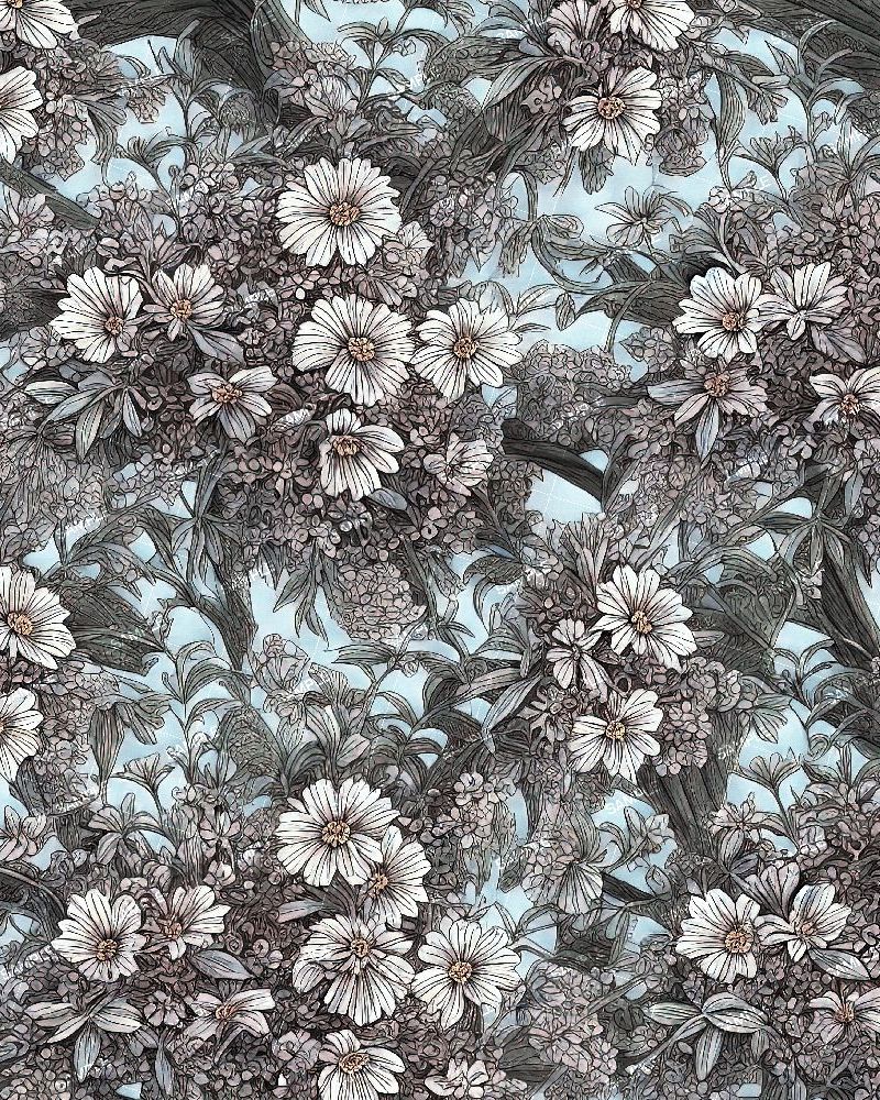 Victorian Acanthus Flower Illustration 61