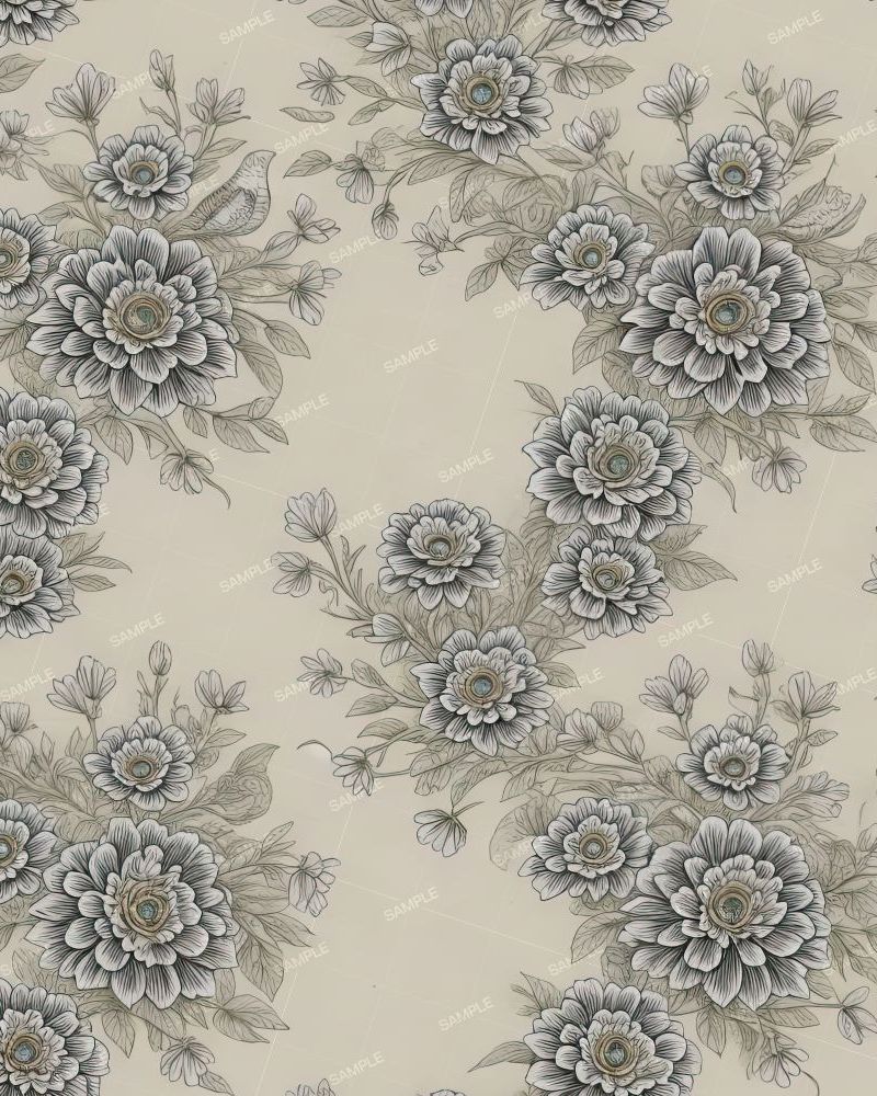 Victorian Flower Wallpaper 52