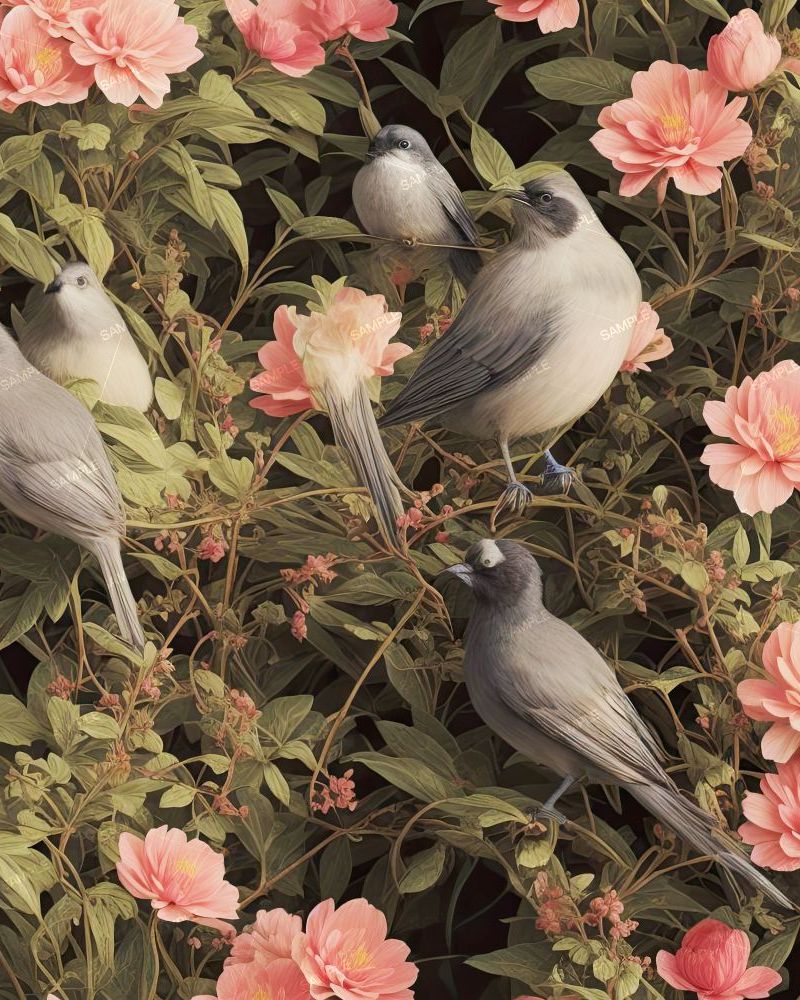 Victorian Flower Wallpaper 55