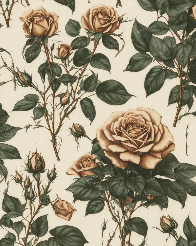 Vintage Flower Wallpaper 47
