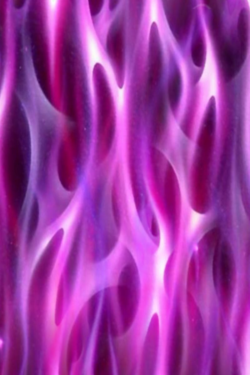 Violet Airbrushed Flames 25