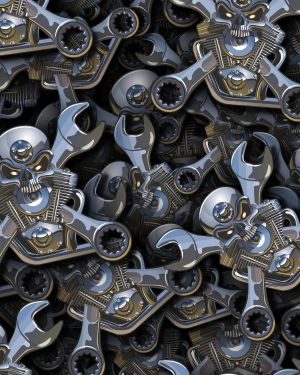 VTwin Skull Wrench 22