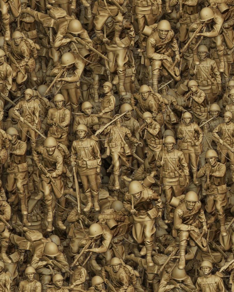WW2 Toy Soldiers 22