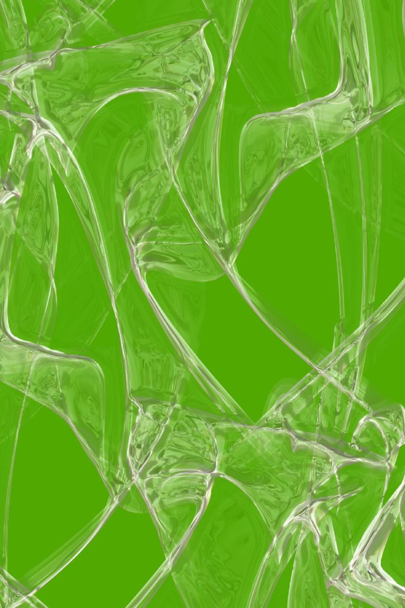 Water Flowing Green