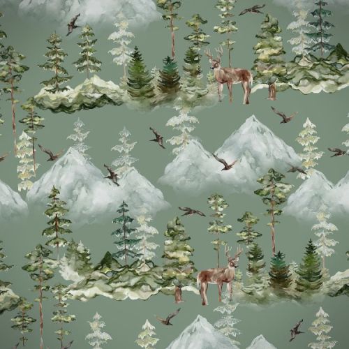 Watercolor Mountains 22