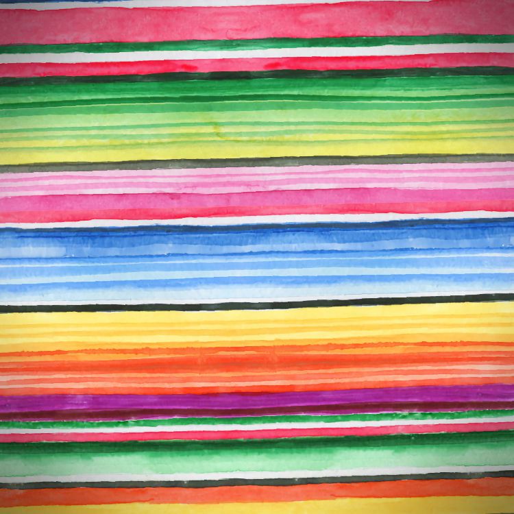 Watercolor Serape 22