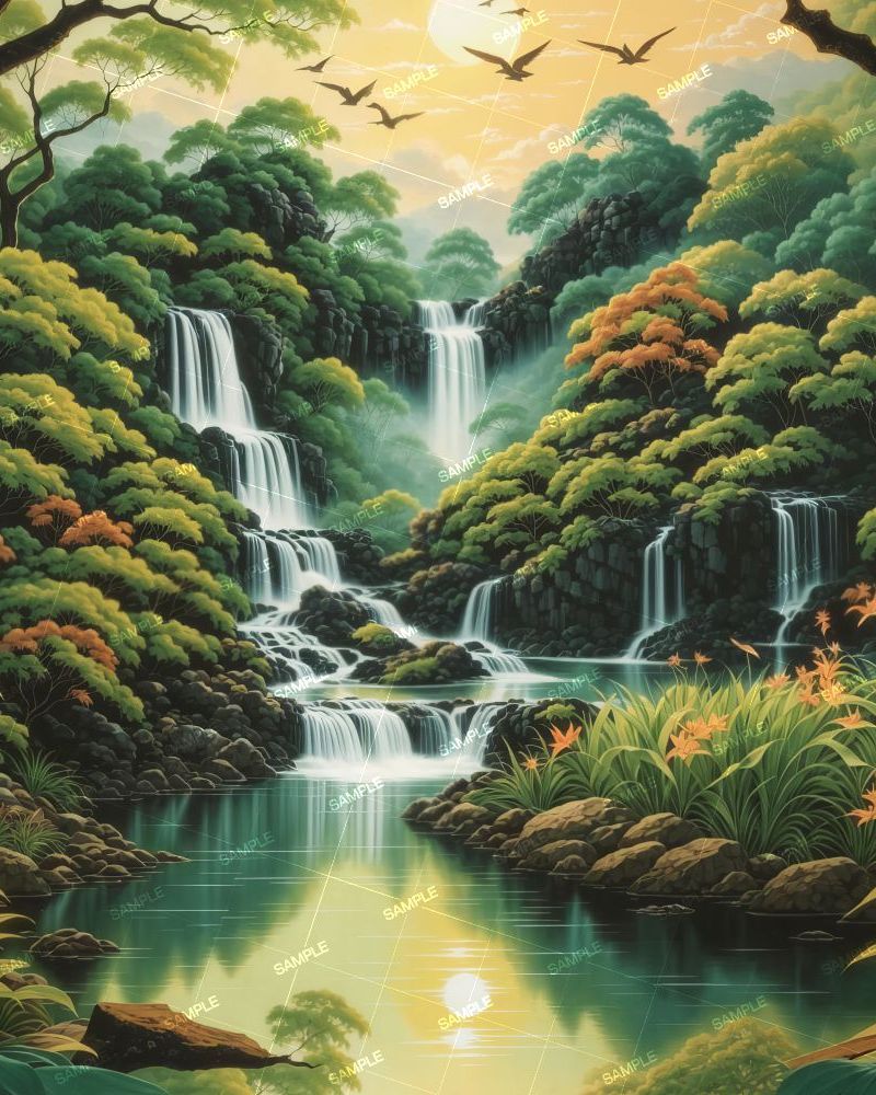 Waterfall in Paradise