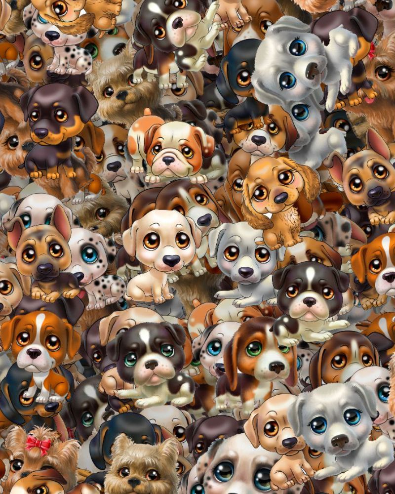Wide Eyed Puppies