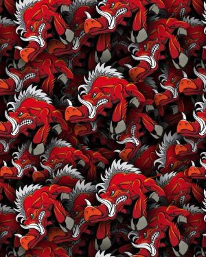 Wild Hog Mascot 22