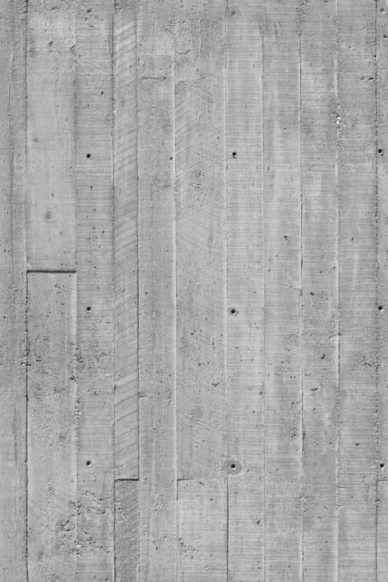 Wood Formed Concrete Wall