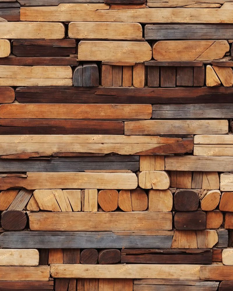 Wooden Art Wall 43