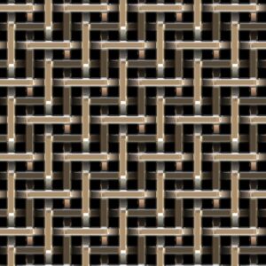 Woven Chrome Grill 22