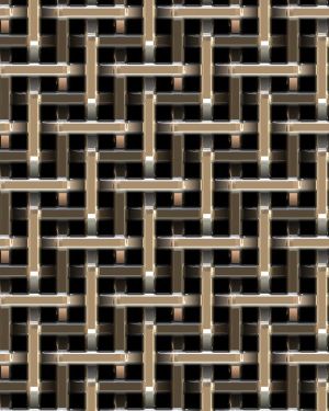 Woven Chrome Grill 22