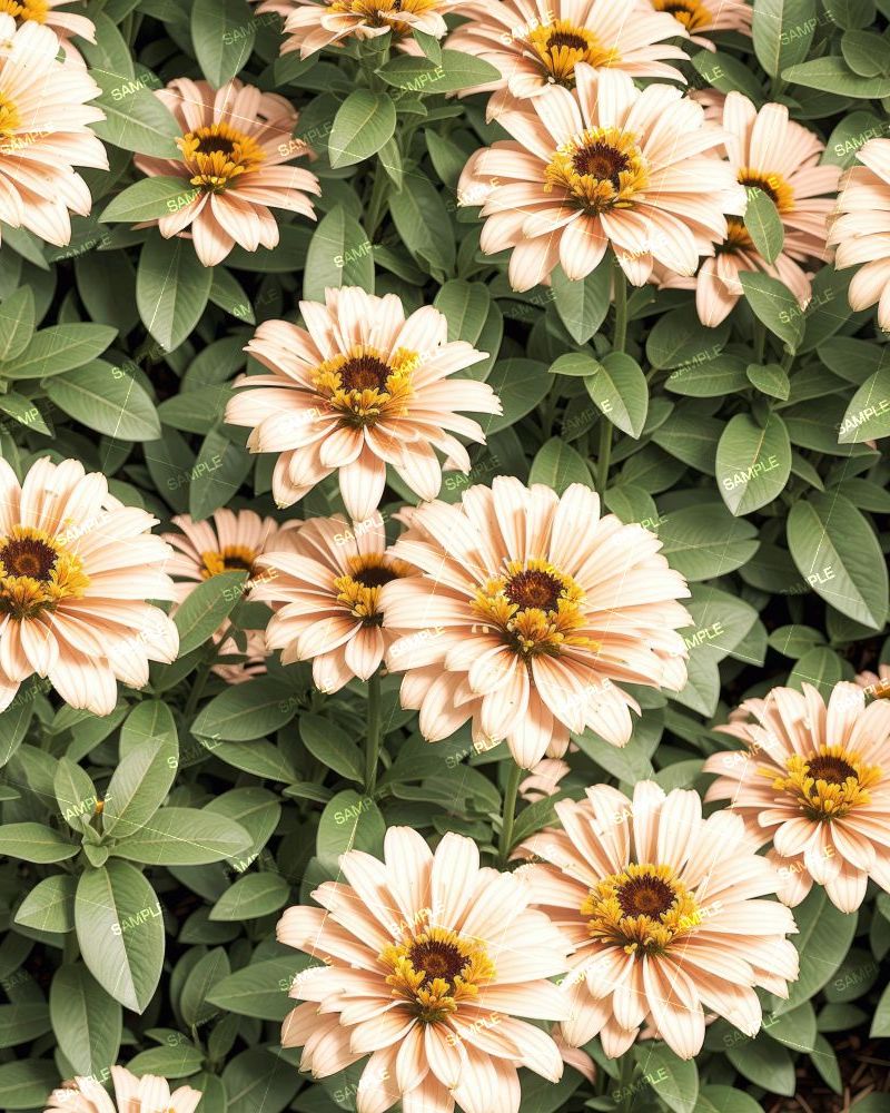 Zinnia Garden 42