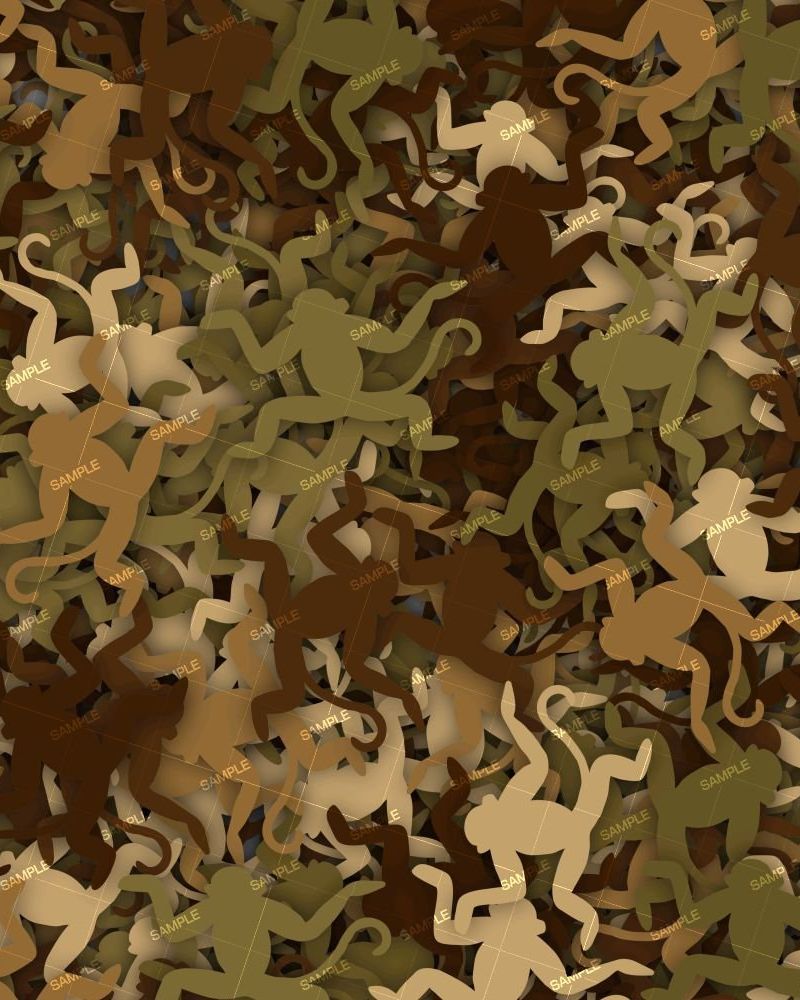 Barrel of Monkeys Camouflage