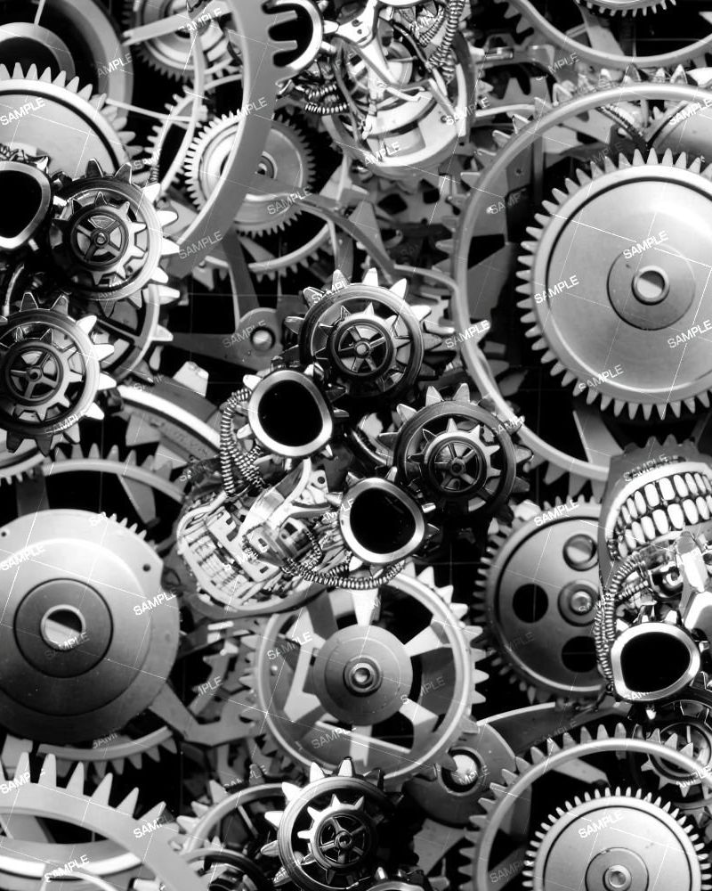 Chinese Metal Skulls and Gears 42