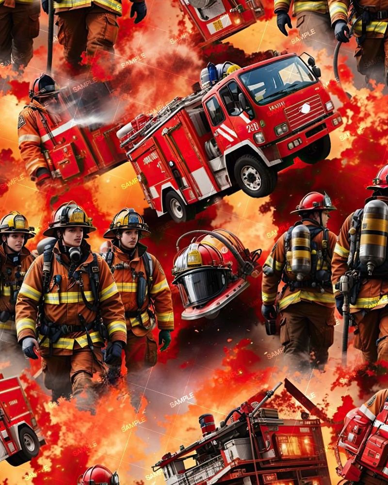 Firemen at the Scene