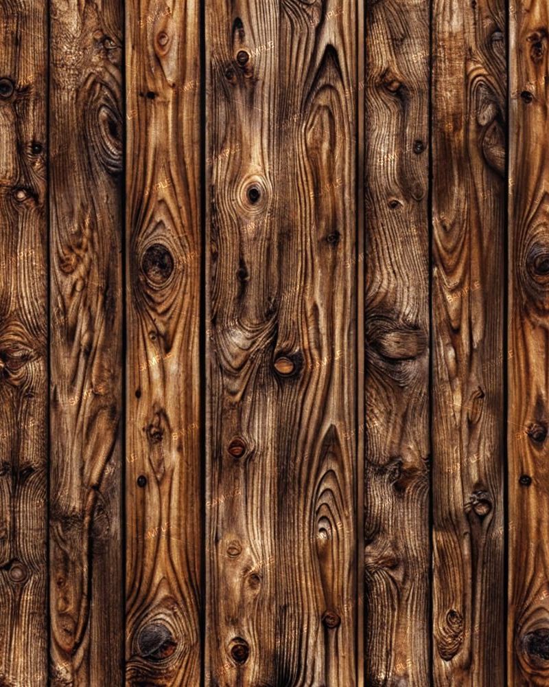 Flame Treated Knotty Pine