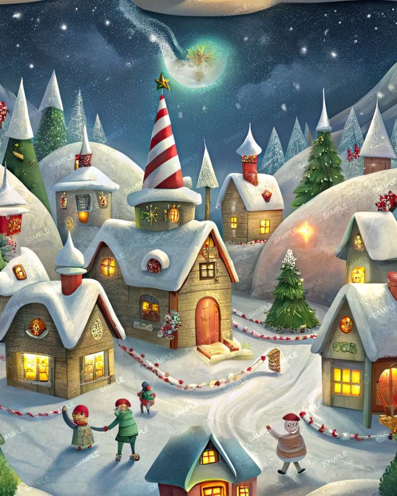 North Pole Christmas Village 42