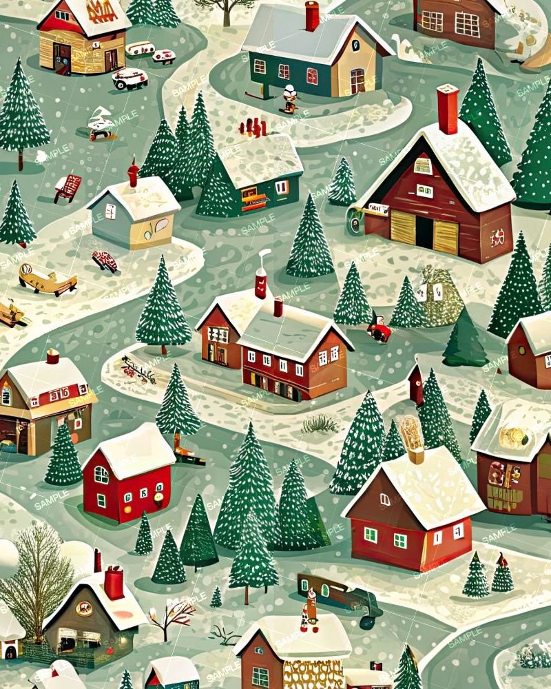 North Pole Christmas Village 43