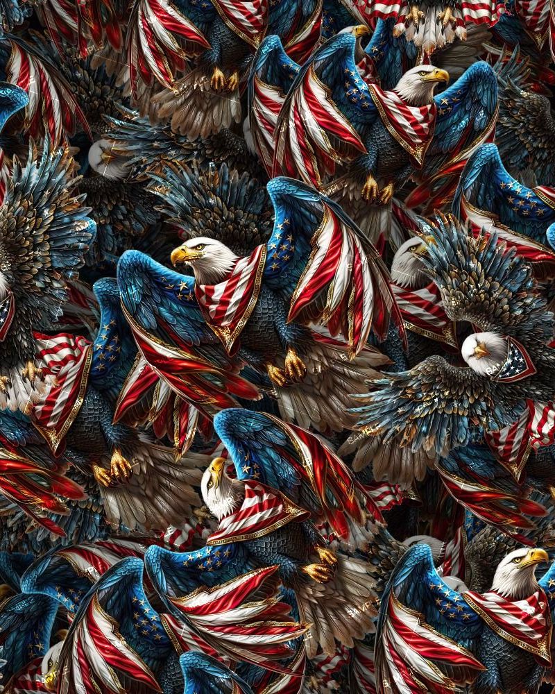 Patriotic Eagles 28