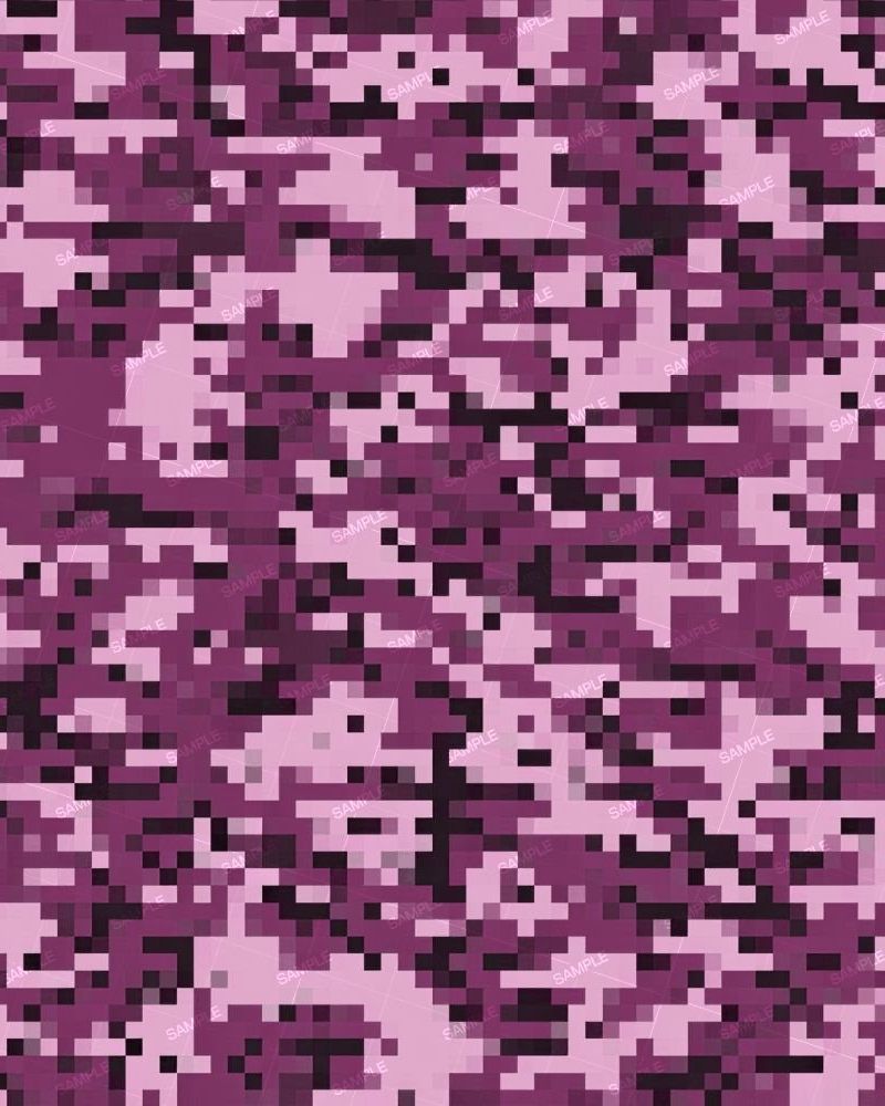 Purple Digital Camouflage
