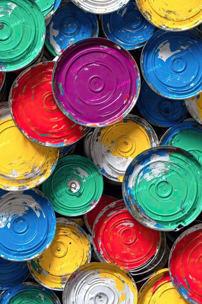 Empty Paint Cans